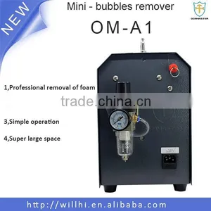 Easy Operating Mini LCD Air Bubbles Remover Machine OM-A1 With Built-in Autoclave thumbnail-5