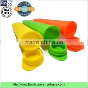 Hot Sale on Amazon Customized Logo Premium Silicone Popsicle Mold thumbnail-1