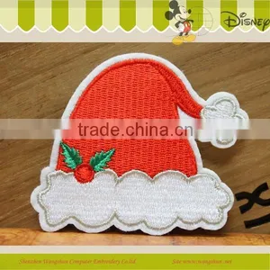 2014 Hot Sale Decoration Logo Christmas Series Embroidery Badge Pin-On thumbnail-6