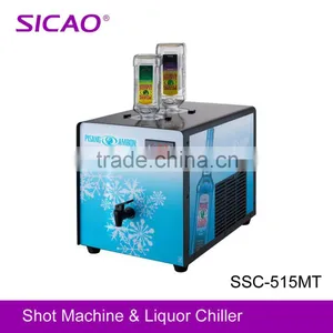 Fashion Liquor Chiller Dispenser Mini Thermoeletric Wine Dispenser Fridge Refrigerated Led Display Wine Dispenser thumbnail-1