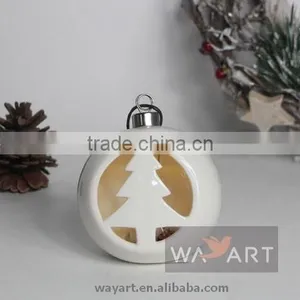 High Quality Round Chirstmas Tree Decoration LED Light Candle Holder thumbnail-1