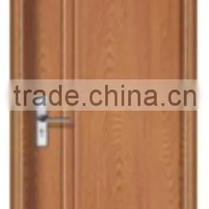 Modern House Pvc Bathroom Door Price India Flat Wood Door thumbnail-3