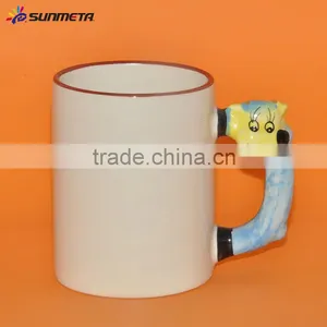 Sunmeta Factory Wholesale 11oz Ceramic Animal Handle Sublimation Mug(MKB10-30) thumbnail-1