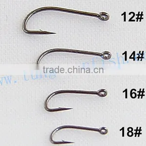 Cheap Price Fly Tying Fishing Hooks Dry Fly Nymph Hook thumbnail-2