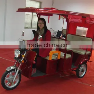 Speed 25km/h 48V850W Eco Friendly Electric Rickshaw for India TRI-8 thumbnail-4