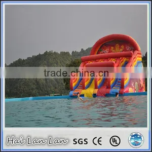 2015 China Wholes Children Inflatable Pool With Slide for Children thumbnail-1