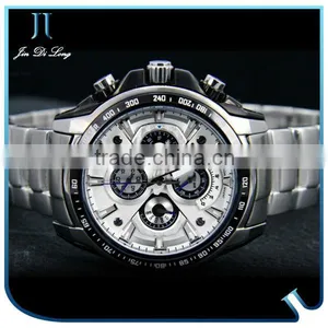 New Trend Fashion Wristwatch High Quality 316L Stainless Steel Men Quartz Watch thumbnail-2