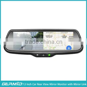7.3 Inch Monitor Display Mirror Link With IOS9.3 thumbnail-5