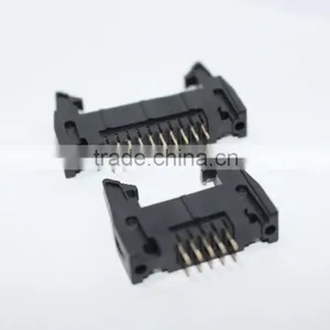 2.54mm Black Big Latch V/t Ejector Header Connector 6~64pin thumbnail-4