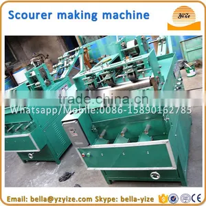 Wire Mesh Machine,kitchen Spiral Scourer Making Machine,cleaning Scourer Ball Making Machine thumbnail-5