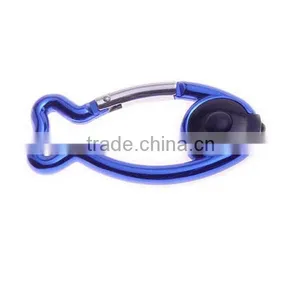Fish Shape ROHS Aluminium LED Carabiner thumbnail-1