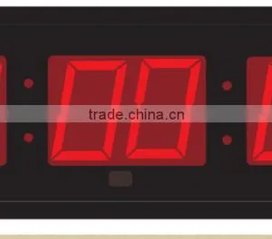 Contemporary Digital Glass Cover Led Wall Clock thumbnail-1