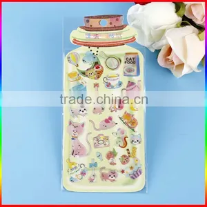 Digital Printed Color Pvc Sticker Fashion Cartoon Wall Sticker/bottle Sticker thumbnail-2