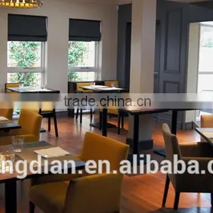 Chinese Furniture Manufacturer Sale Cheap Price Wooden Restaurant Furniture Dining Table and Chairs thumbnail-1