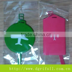 Can Custom LOGO Simple Silicone Luggage Tag thumbnail-3