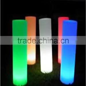 Color Change180cm High Plastic Led Bar Stand Pole LED Bar Cylinder thumbnail-4