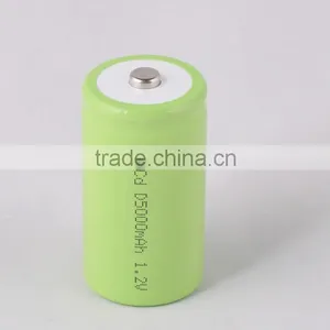 Hot Product! Good Quality Ni-cd d 5000mah Rechargeable Battery 1.2v thumbnail-1