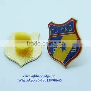 Custom Cheap Soft Enamel Metal Security Badges Lapel Pin No Minimum thumbnail-2