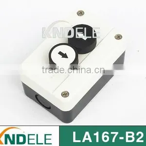 Flat Push Button With Arrows Mark in Control Box thumbnail-1