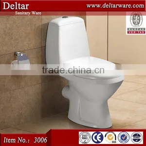 Twyford Toilet wc Made in China, Huida Toilet Cheap Price, Best Sell Two Piece wc Toilet S/p Trap With 4 Inch Outlet thumbnail-4