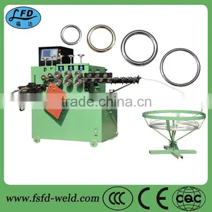 Steel Raw Material and Hydraulic Power Ring Making Machine Metal Wire Ring Forming Machinery thumbnail-3