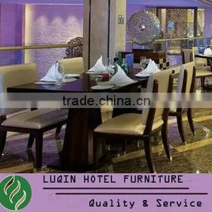 Wood Top Coffee Table Furniture& Wood Modern Cafe Furniture for Coffee Shop (LQ-D07) thumbnail-1