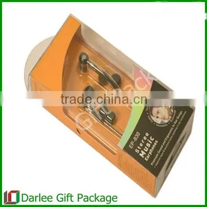 Shenzhen Manufacturer Earphone Packaging Box With Blister Window thumbnail-6