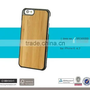 For IPhone 6 6S Real Wood Bamboo Imported Logs Custom Mobile Phone Case for Wooden IPhone Case thumbnail-4