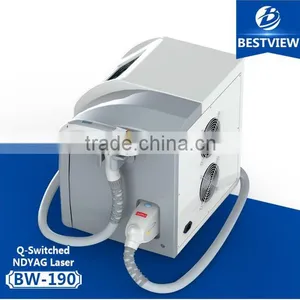Freckles Removal CE Approval New Design Q-Switched Laser Removal Tattoo Machine ND YAG Laser Tattoo Removal /laser Machine Price thumbnail-1