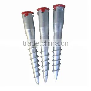 Hot Dipped Galv. Highest Quality Ground Screw Pole Anchor thumbnail-1