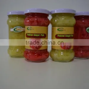 Bottole Packing Pickled Sushi Ginger Made by 2016 Sushi Ginger 210g thumbnail-4