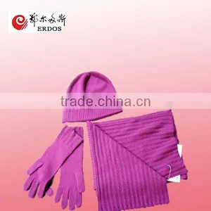 2013 Erdos Cashmere Scarf /hat/gloves Set thumbnail-1