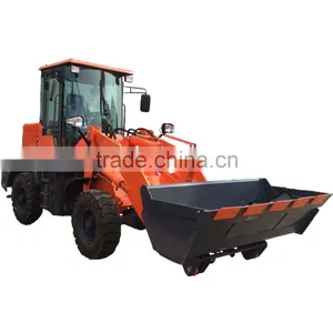 Big Cab Agricultural Mini Wheel Loader For Sale With 37KW Engine thumbnail-3