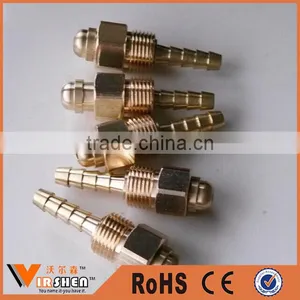 Brass Fitting & Copper Fitting High Quality Straight Barbed Brass Hose Fitting thumbnail-1