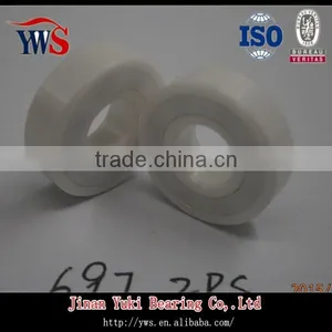 ZrO2 697 PTFE Cage Full Ceramic Ball Bearing thumbnail-5