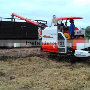 Self-propelled Rice Combine Harvester / Mini Rice Harvester for Sale thumbnail-6