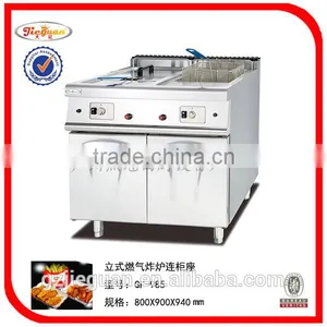 Stainless Steel Gas Griddles(half Flat and Half Groove) With Cabinet(GH-986) thumbnail-2