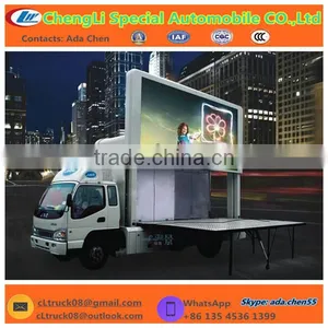 JAC Truck Advertisement LED Display With 2 Sides Lifting P10 or P6 Screen thumbnail-2