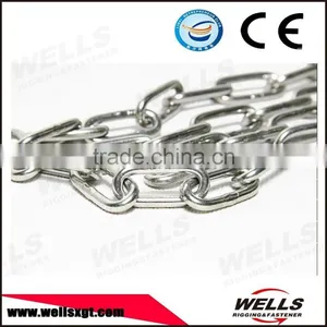 Iron Steel Welded DIN5685C Link Chain thumbnail-2