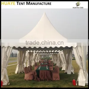 3X3m White Pvc Cheap Chinese Pagoda Party Event Tents thumbnail-2