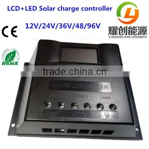 36V 48V MPPT/ PWM Solar Charge Controller 30A 40A 50A 60A 80A 100A thumbnail-5