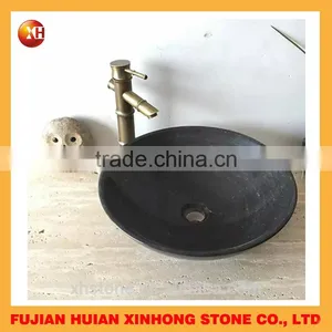 Snow White New Style Stone Wash Basin,Water Faucet and Basin thumbnail-2