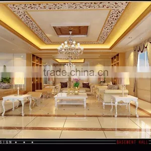 European Style 3D Rendering With Furniture And Decoration thumbnail-3