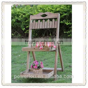 Fallen Fruits FSC Pine Stepped Plant Stand thumbnail-6