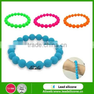 Female Favorite Fashion Jewelry Silicone Spiky Bead Bracelets thumbnail-4