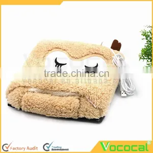Cartoon USB Hand Warmer Mouse Pad Wristbands Mousepad for Christmas Gift Owl Pattern thumbnail-6