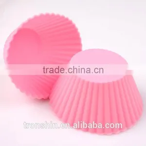 Reusable Silicone Cup Cake Molds/cup Cake Silicone Moulds thumbnail-1