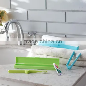 N528 Home Travel Toothbrush Case & Plastic Toothbrush Holder With Cover thumbnail-1