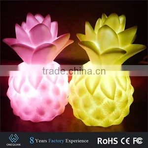 Portable Pineapple Shape LED Night Lamp Creative Gift Kid Toy thumbnail-3
