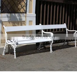 Out Door Furnithure, Solid Wood Cast Iron Bench thumbnail-3